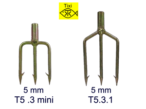 Tixi ΤΡΙΑΙΝΕΣ ΓΙΑ ΨΑΡΟΤΟΥΦΕΚΑ inox (σπείρωμα 7mm)